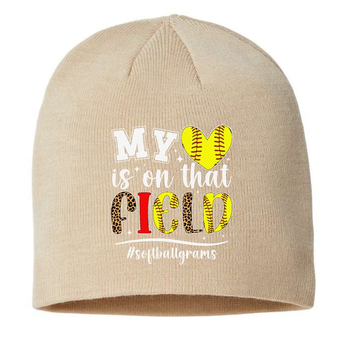 On That Field Softball Grams Of A Softball Player Grams Sustainable Beanie