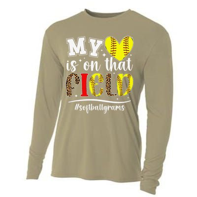 On That Field Softball Grams Of A Softball Player Grams Cooling Performance Long Sleeve Crew