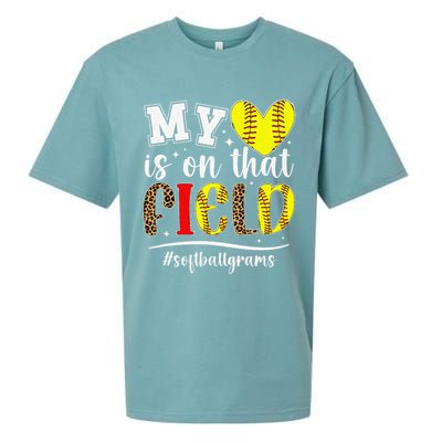 On That Field Softball Grams Of A Softball Player Grams Sueded Cloud Jersey T-Shirt