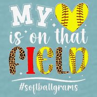 On That Field Softball Grams Of A Softball Player Grams Sueded Cloud Jersey T-Shirt