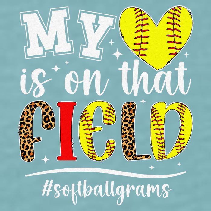 On That Field Softball Grams Of A Softball Player Grams Sueded Cloud Jersey T-Shirt
