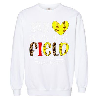 On That Field Softball Grams Of A Softball Player Grams Garment-Dyed Sweatshirt
