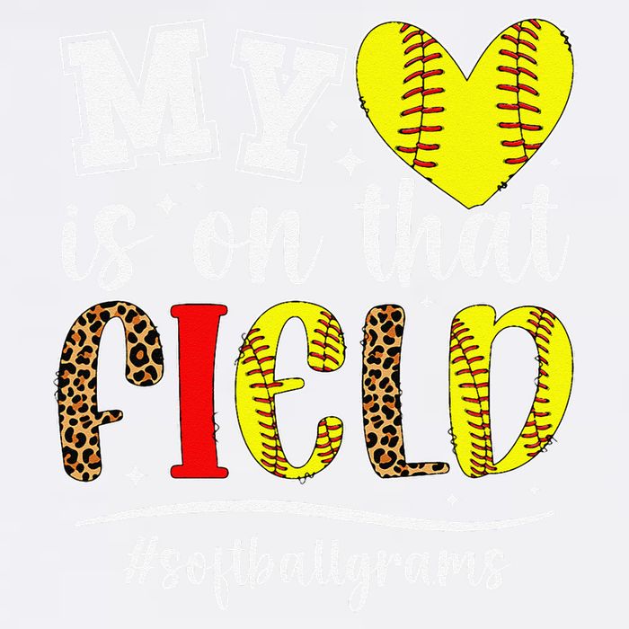 On That Field Softball Grams Of A Softball Player Grams Garment-Dyed Sweatshirt