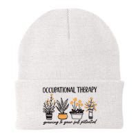 Occupational Therapy Floral TherapyGrowing To Your Full Potential Knit Cap Winter Beanie