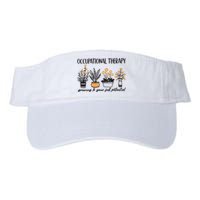 Occupational Therapy Floral TherapyGrowing To Your Full Potential Valucap Bio-Washed Visor