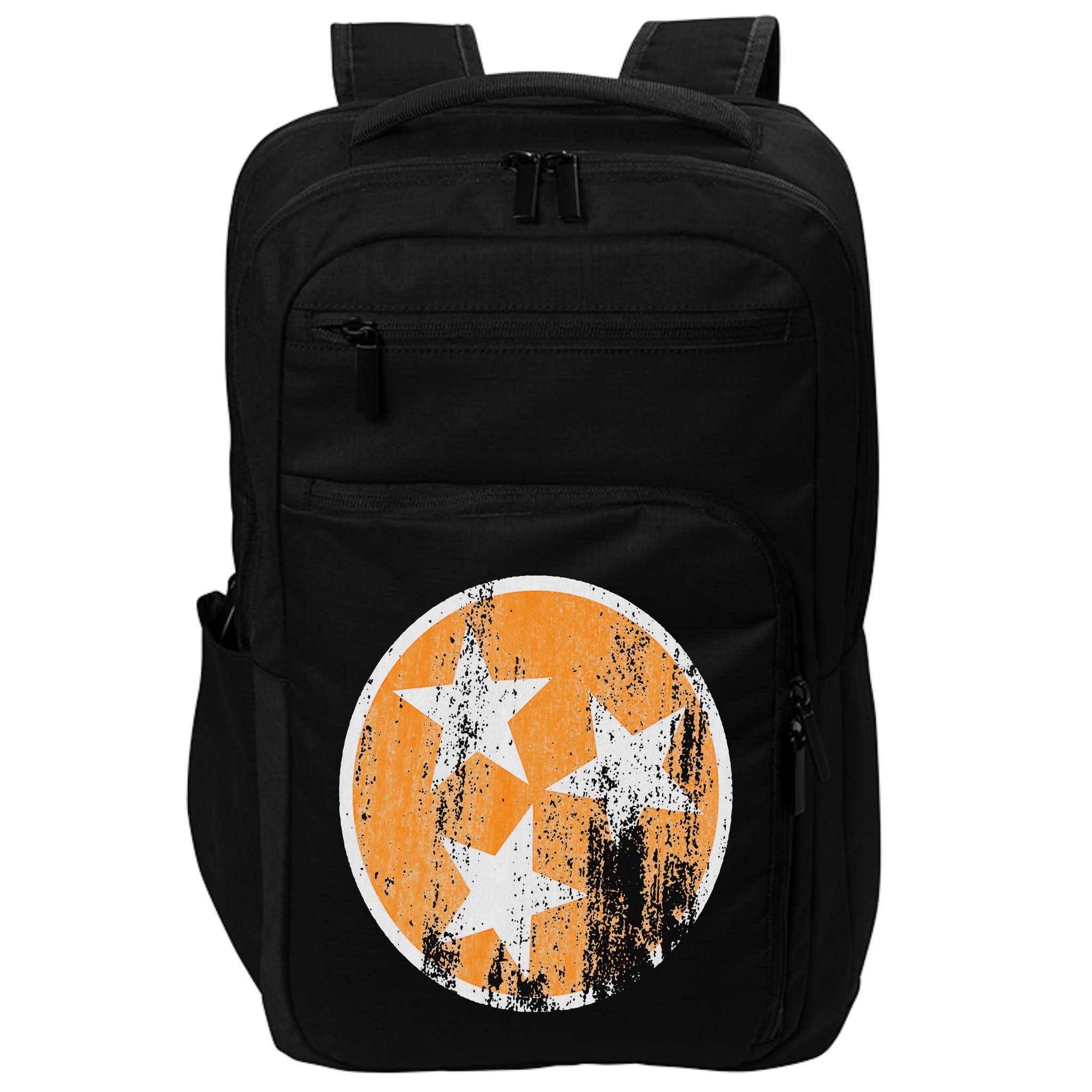 Orange Tennessee Flag Volunr State Tri Stars Tennessee Impact Tech Backpack