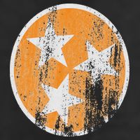 Orange Tennessee Flag Volunr State Tri Stars Tennessee Hat