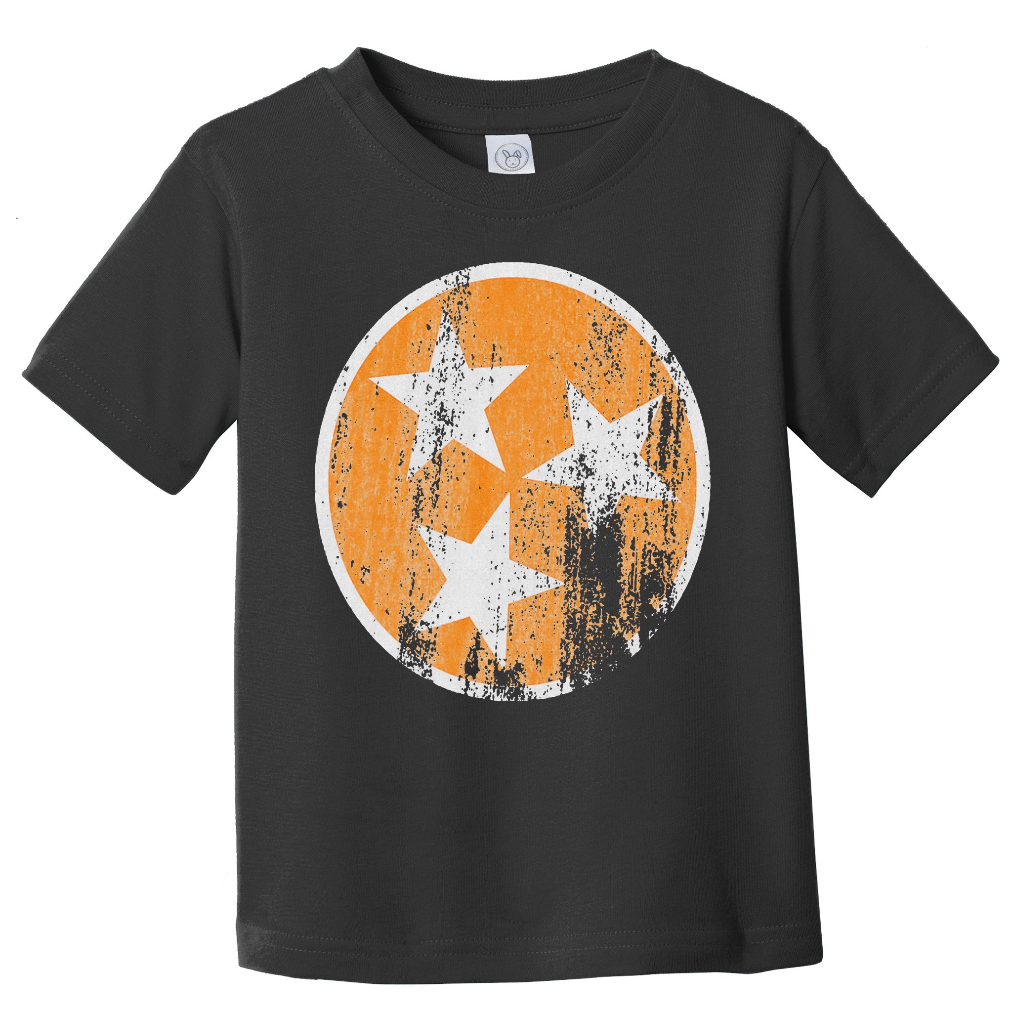 Orange Tennessee Flag Volunr State Tri Stars Tennessee Toddler T-Shirt