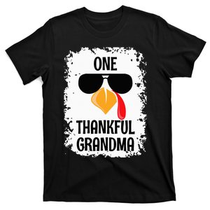 One Thankful Grandma Thanksgiving T-Shirt