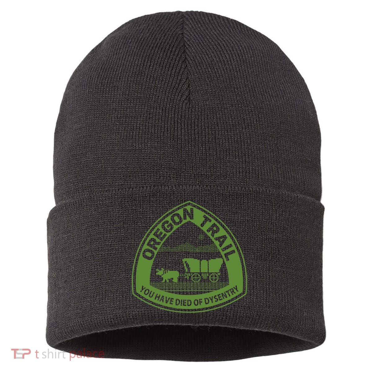 Oregon Trail Green Sustainable Knit Beanie