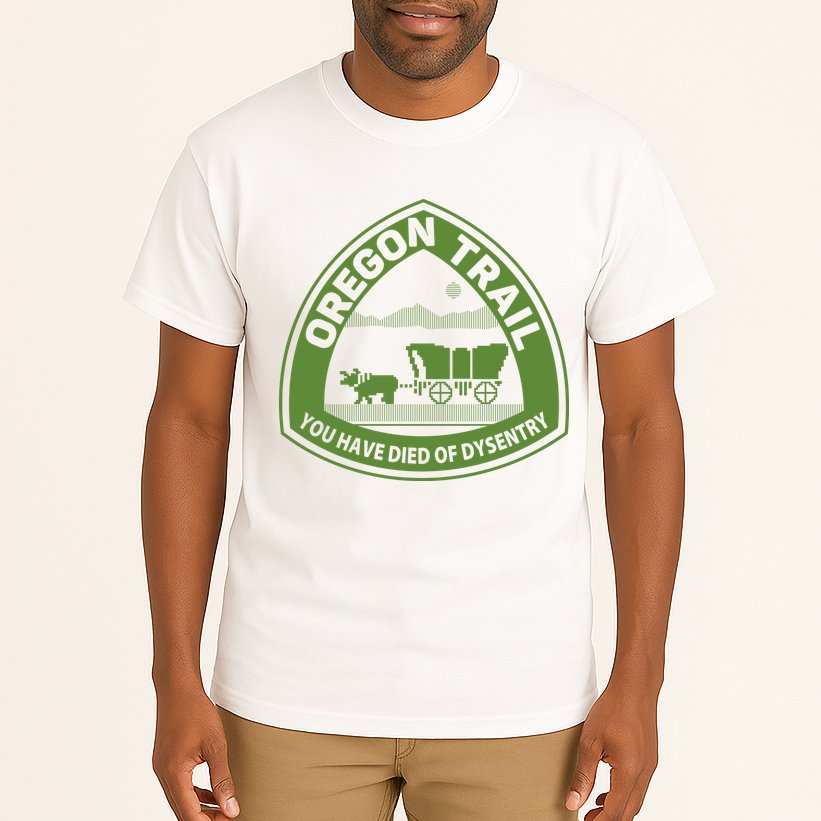 Oregon Trail Green Tall T-Shirt