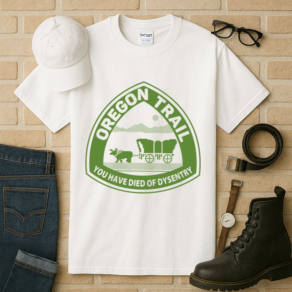 Oregon Trail Green Tall T-Shirt
