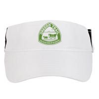 Oregon Trail Green Adult Drive Performance Visor