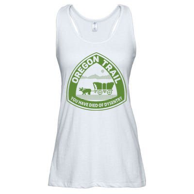 Oregon Trail Green Ladies Essential Flowy Tank