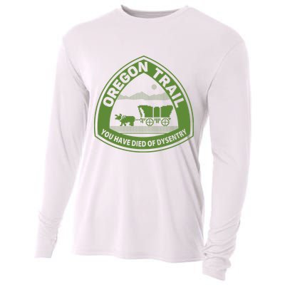 Oregon Trail Green Cooling Performance Long Sleeve Crew