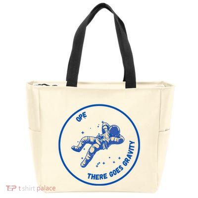 Ope There Goes Gravity Zip Tote Bag