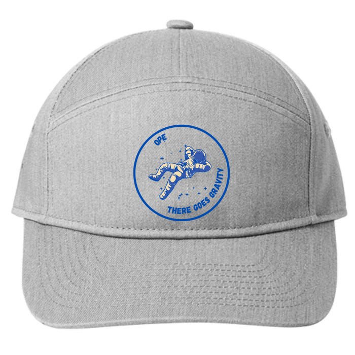 Ope There Goes Gravity 7-Panel Snapback Hat