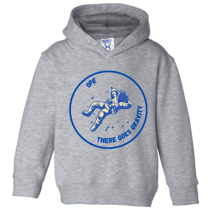 Ope There Goes Gravity Toddler Hoodie