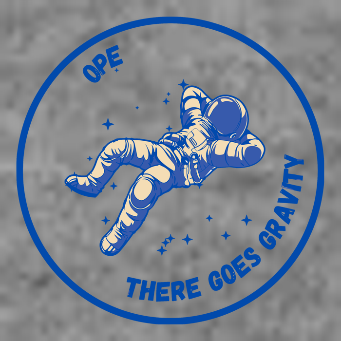 Ope There Goes Gravity Toddler Hoodie