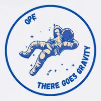 Ope There Goes Gravity Mousepad