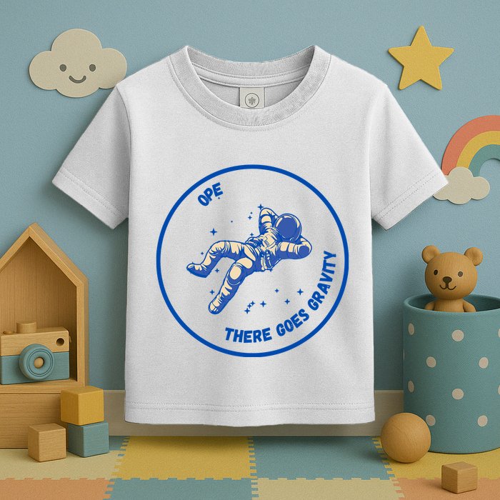 Ope There Goes Gravity Toddler T-Shirt
