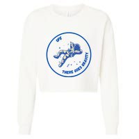 Ope There Goes Gravity Cropped Pullover Crew