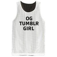 Og Tumblr Girl Funny Og Tumblr Girl Mesh Reversible Basketball Jersey Tank