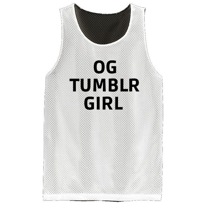 Og Tumblr Girl Funny Og Tumblr Girl Mesh Reversible Basketball Jersey Tank