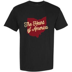 Ohio The Heart Of America State Garment-Dyed Heavyweight T-Shirt