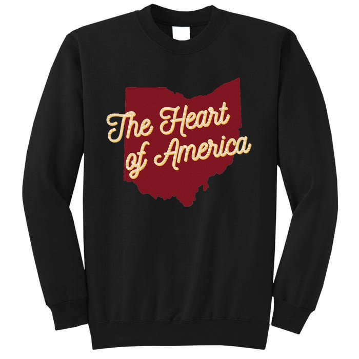 Ohio The Heart Of America State Sweatshirt