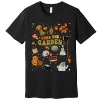 Over The Halloween Garden Wall Pumpkin Fall Thanksgiving Premium T-Shirt