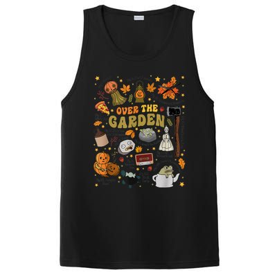 Over The Halloween Garden Wall Pumpkin Fall Thanksgiving PosiCharge Competitor Tank