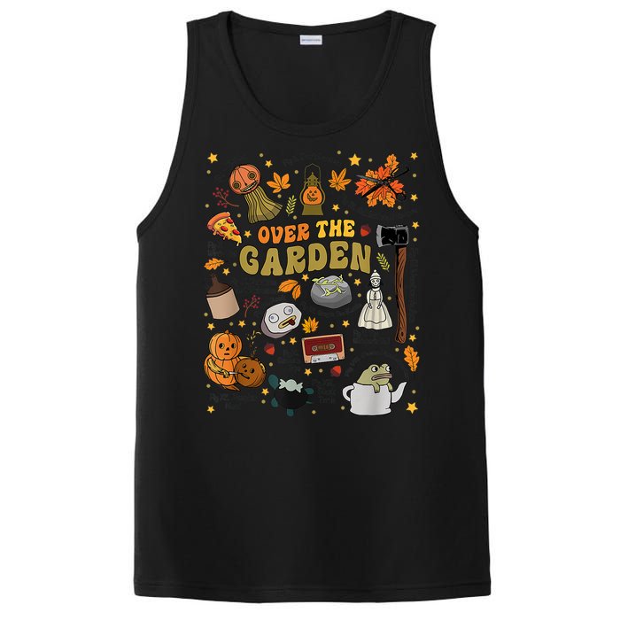 Over The Halloween Garden Wall Pumpkin Fall Thanksgiving PosiCharge Competitor Tank