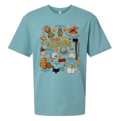 Over The Halloween Garden Wall Pumpkin Fall Thanksgiving Sueded Cloud Jersey T-Shirt