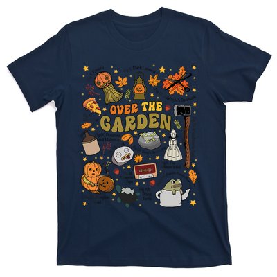 Over The Halloween Garden Wall Pumpkin Fall Thanksgiving T-Shirt