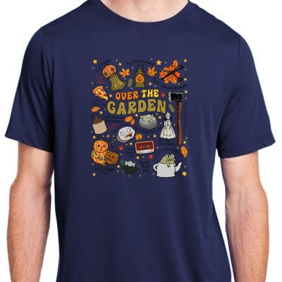 Over The Halloween Garden Wall Pumpkin Fall Thanksgiving Adult ChromaSoft Performance T-Shirt