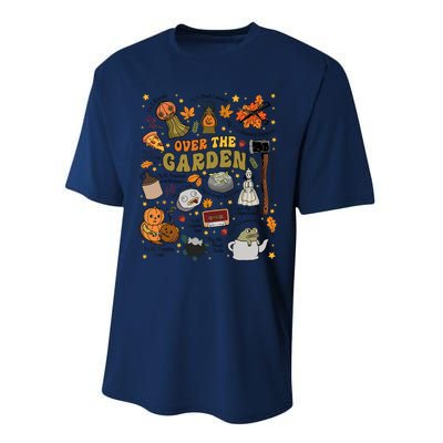 Over The Halloween Garden Wall Pumpkin Fall Thanksgiving Performance Sprint T-Shirt