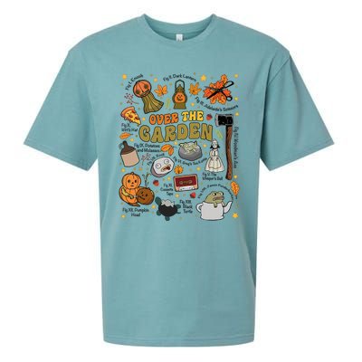 Over The Halloween Garden Wall Pumpkin Fall Thanksgiving Sueded Cloud Jersey T-Shirt