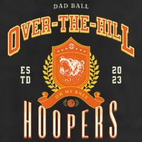 OVER THE HILL HOOPER Funny Fathers Day Basketball 11oz C Handle Ceramic Mug