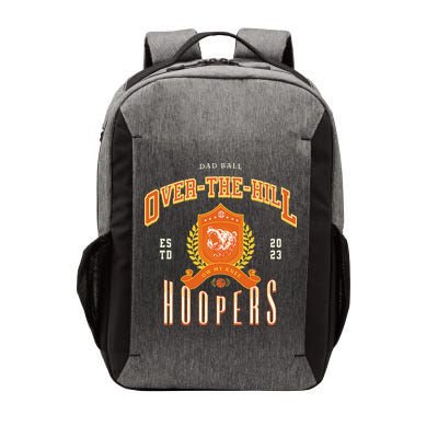 OVER THE HILL HOOPER Funny Fathers Day Basketball Vector Backpack