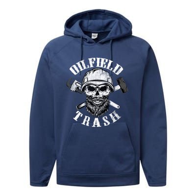 Oilfield Trash Hoodie Oilfield Performance Fleece Hoodie