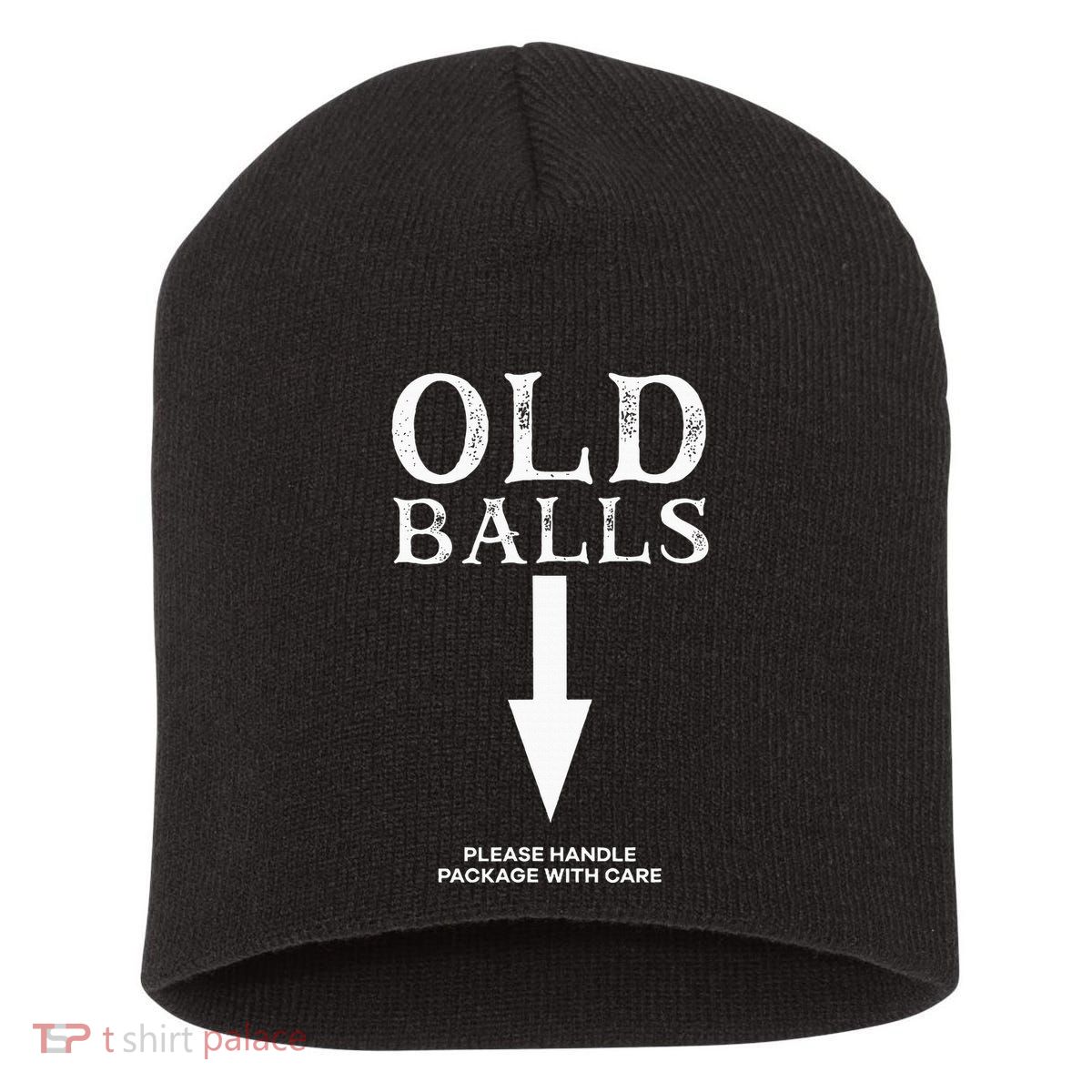 Over The Hill Birthday 40th Turning Forty Short Acrylic Beanie