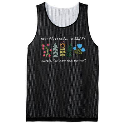 Occupational Therapy Helping You Grow Your Own Way Ot Mesh Reversible Basketball Jersey Tank