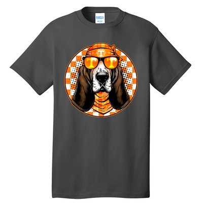 Orange Tennessee Hound College Football Sports Fan Tall T-Shirt