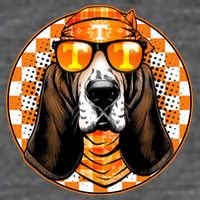 Orange Tennessee Hound College Football Sports Fan Tall T-Shirt