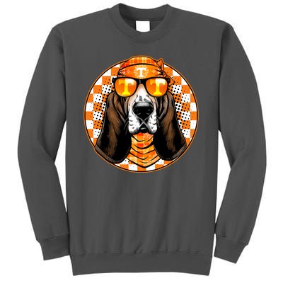 Orange Tennessee Hound College Football Sports Fan Tall Sweatshirt