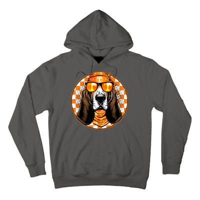 Orange Tennessee Hound College Football Sports Fan Tall Hoodie