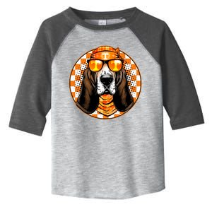 Orange Tennessee Hound College Football Sports Fan Toddler Fine Jersey T-Shirt