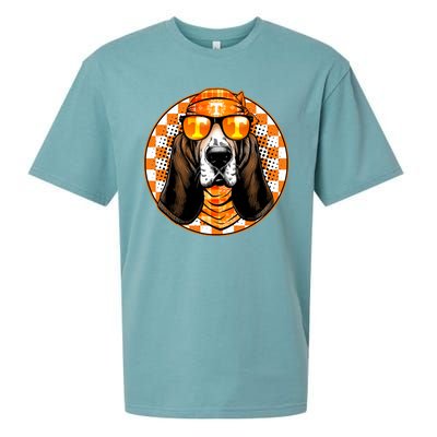 Orange Tennessee Hound College Football Sports Fan Sueded Cloud Jersey T-Shirt