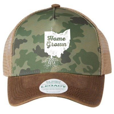 Ohio T Home Grown Roots Oh State Pride Legacy Tie Dye Trucker Hat